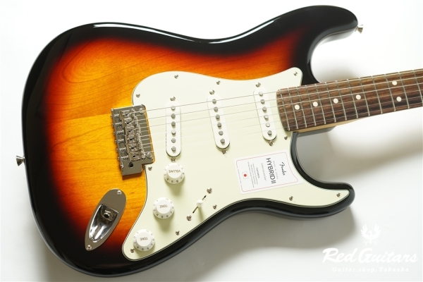  Made in Japan Hybrid II Stratocaster - 3-Color Sunburst